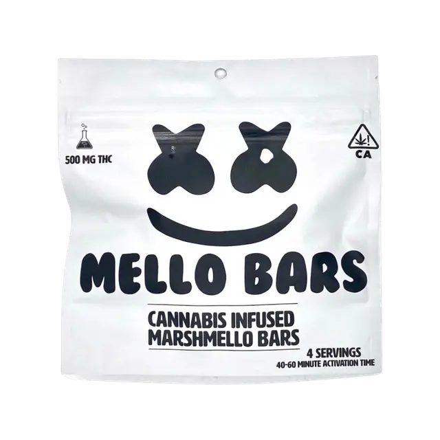 500mg Cannabis Infused Rice Crispy Bar | Mellow bar