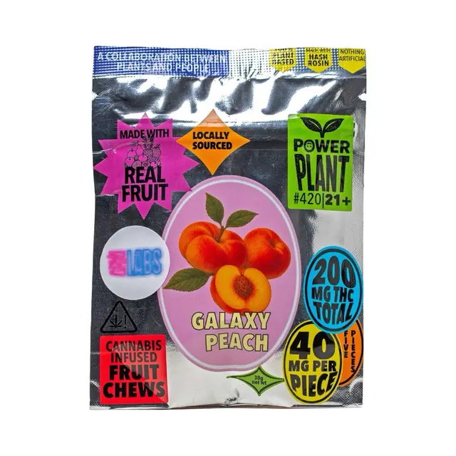 Powerplant By Superchill | 200mg Rosin Infused Fruit Chews | Gaviota Strawberries