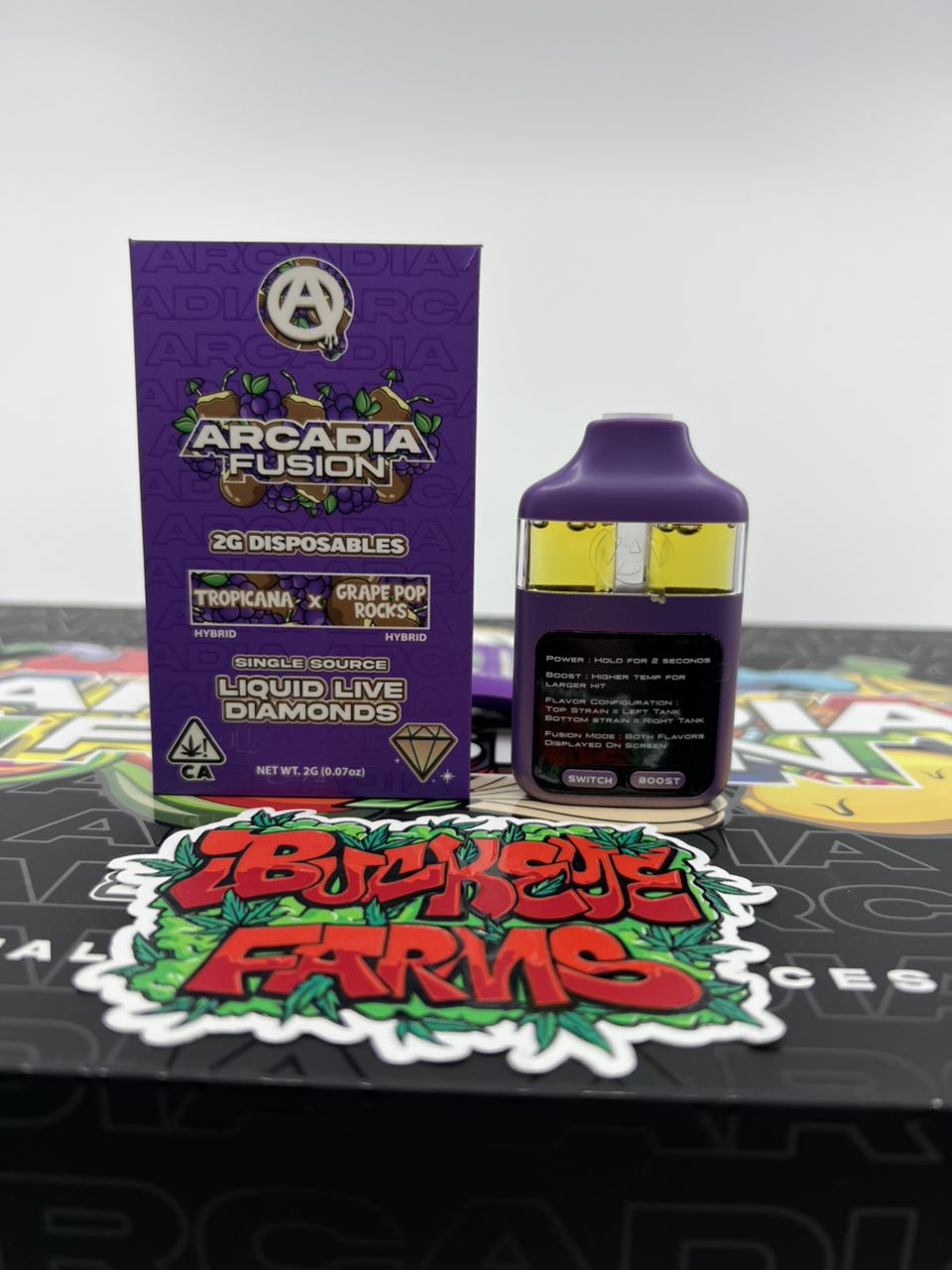 ARCADIA FUSION 2 GRAM DISPOSABLE